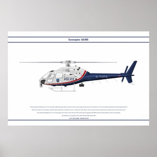 AS355 UK Police 1 Poster (Vorne)