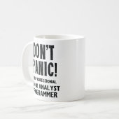 AS400 Analyst Programmer Kaffeetasse (Vorderseite Links)