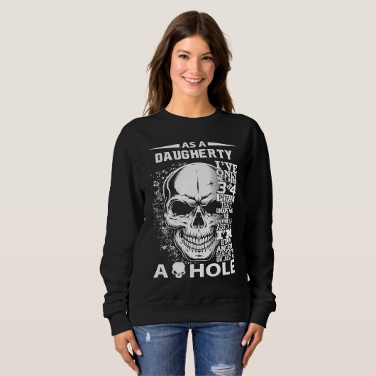 As a DAUGHERTY I've only met about 3 4 people l3 Sweatshirt (Vorne ganz)