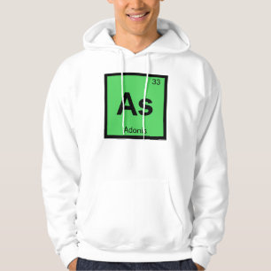 As - Adonis Griechisches Chemie Periodensystem Sym Hoodie