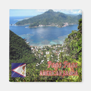 AS - American Samoa - Pago Pago - Hafen Magnet