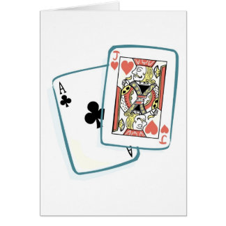 As and Jack Poker Cards