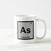As - Asheville North Carolina Chemistry Symbol