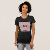As - Asimov Funny Chemistry Element Symbol T-Shirt (Vorne ganz)