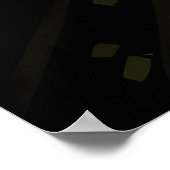 As Congenial and Genuine As the Midnight Sun Poster (Ecke)