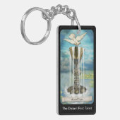 As Cups Card aus dem fernen Tarot Deck Schlüsselanhänger (Vorderseite links)