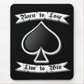 As de Picas Mousepad (Vorne)