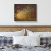 "As Deer Pant of Water" Kunst Leinwanddruck (Insitu (Schlafzimmer))