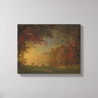 "As Deer Pant of Water" Kunst Leinwanddruck