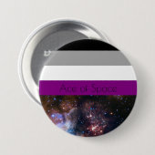 As des Raumes Button (Vorne & Hinten)