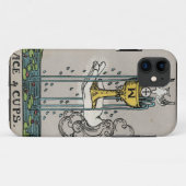 As des Schalen-Tarot-Kastens Case-Mate iPhone Hülle (Rückseite (Horizontal))