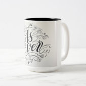 "As Ever" Zweifarbige Tasse (VorderseiteRechts)