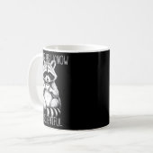 As Far As I Know I'm Delightful Raccoon  Kaffeetasse (Vorderseite Links)