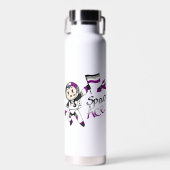 As in Space (asexual stolz) Trinkflasche (Vorne)