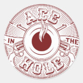 As in the Hole / Stickers (Vorderseite)