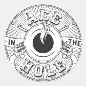 As in the Hole / Stickers (Vorderseite)