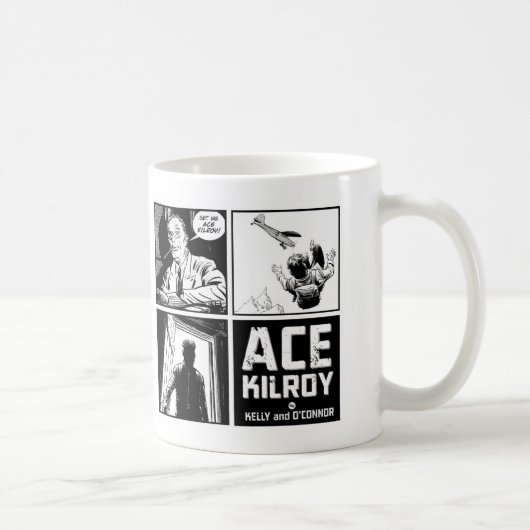 As Kilroy vier Platten-Tasse Kaffeetasse (Rechts)
