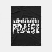 As Long As I'm Breathing Ive Got A Reason To Prais Fleecedecke (Vorderseite)