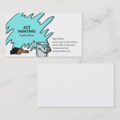 As-Malerei Visitenkarte (Vorne/Hinten)