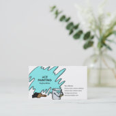 As-Malerei Visitenkarte (Stehend Vorderseite)