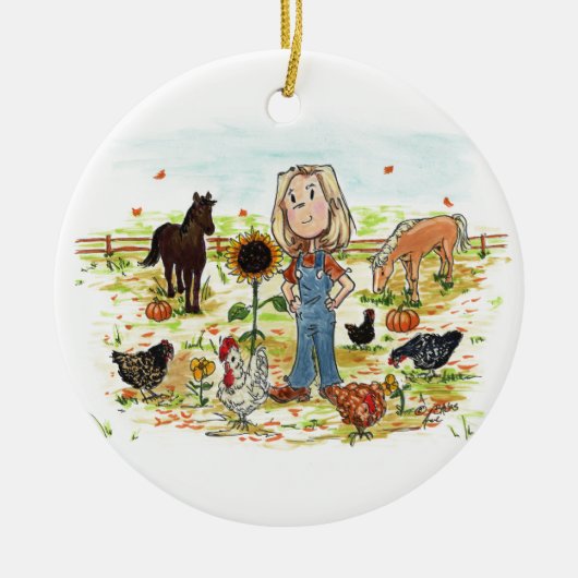 AS-MFALL KERAMIK ORNAMENT (Vorne)