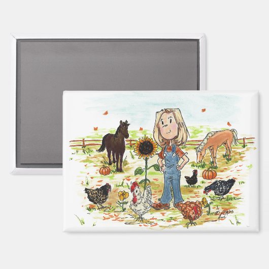 AS-MFALL MAGNET (Vorderseite/Rückseite)