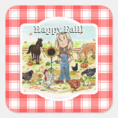 AS-MFALL QUADRATISCHER AUFKLEBER (Vorderseite)