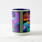 AS Monogramierte, Initialed Coffee Tasse (Zentrum)