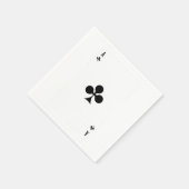 As of Club Playing Card Funny Matching Halloween Serviette (Ecke)