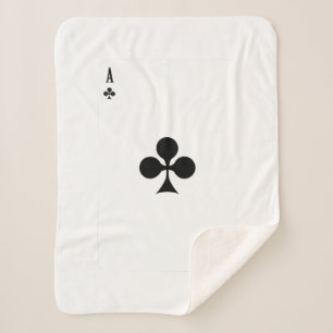 As of Club Playing Card Funny Matching Halloween Sherpadecke