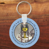 As of Cups with Text Schlüsselanhänger (Vorderseite)