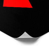 As of Diamond Deck of Cards Halloween Costume Poster (Ecke)