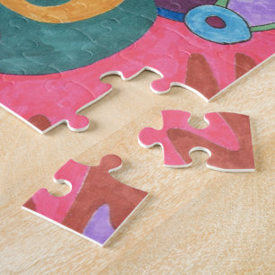 "As One" Abstrakt Art Poster Puzzle