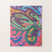 "As One" Abstrakt Art Poster Puzzle (Vertikal)