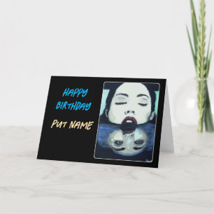 "As Oove So Unow" Gemälde auf einem Dankeskarte