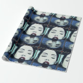 "As Oove So Unow" Gemälde auf einem Geschenkpapier (Ungerollt)