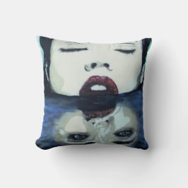 "As Oove So Unow" Gemälde auf einem Kissen