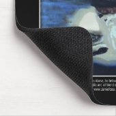 "As Oove So Unow" Gemälde auf einem Mousepad (Ecke)