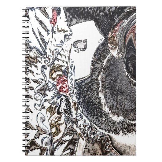 "As-Rosen " Notizblock (Vorderseite)