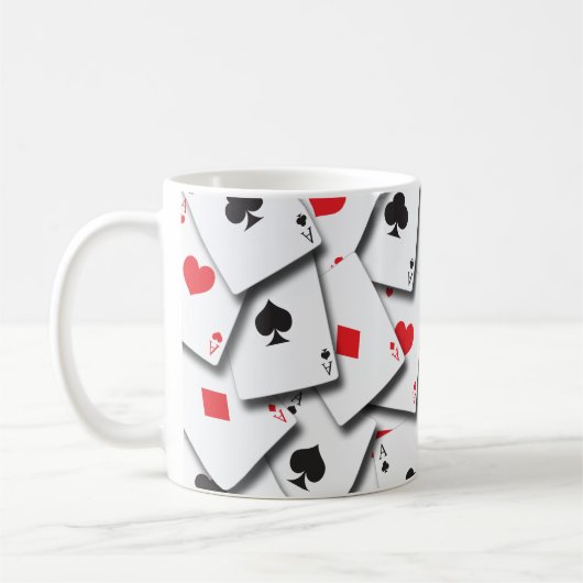 AS-SPIELKARTEN KAFFEETASSE (Links)