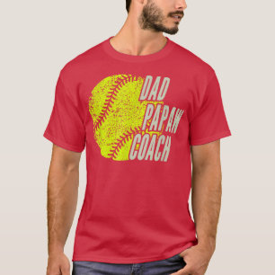 AS T-Shirts Softball Vater Papaw Coach