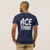 AS Tennis-Gang T-Shirt (Schwarz voll)