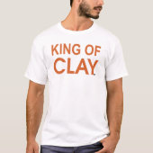 AS Tennis KÖNIG OF CLAY T-Shirt (Vorderseite)