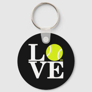 As-Tennis LIEBE Schlüsselanhänger