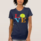 As-Tennis LIEBE T-Shirt (Vorderseite)