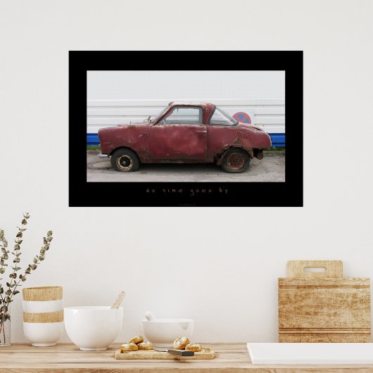 as time goes by poster (Küche)