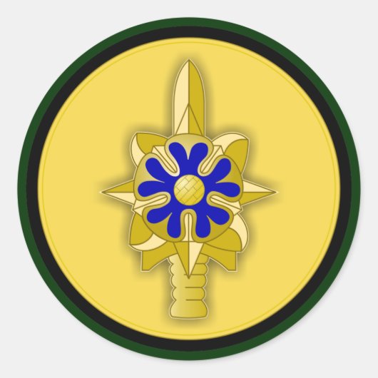 ASA Brass 1 Runder Aufkleber (Vorderseite)