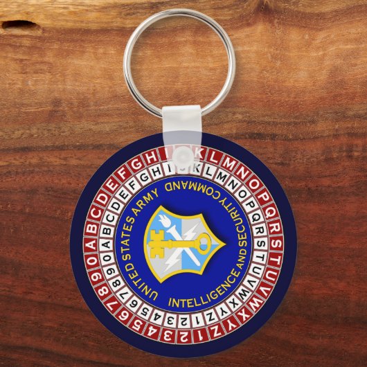 ASA Cipher Wheel 3 Schlüsselanhänger (Vorderseite)