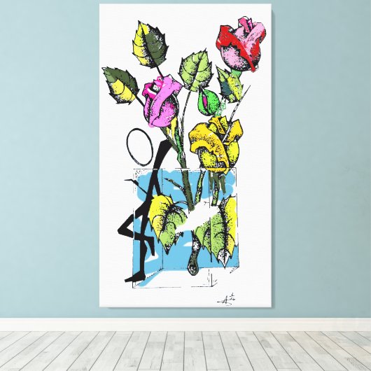 ASA CREATON  LEINWANDDRUCK (Insitu (Holzboden))