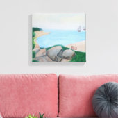 ASA CREATON Puerto Rico evil arrival Leinwanddruck (Insitu (Wohnzimmer))